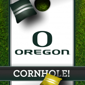 couverture jeux-video University of Oregon Ducks Cornhole