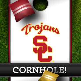 couverture jeux-video University of Southern California Trojans Cornhole