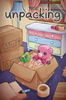 couverture jeu vidéo Unpacking