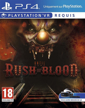 couverture jeu vidéo Until Dawn : Rush of Blood