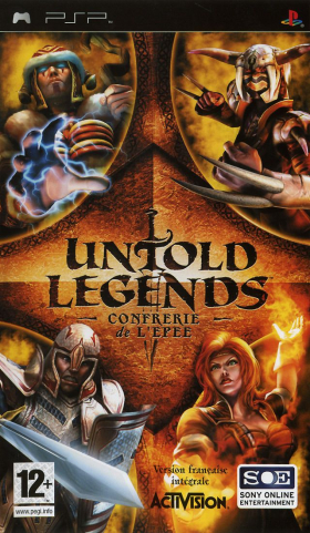 couverture jeu vidéo Untold Legends : Confrérie de l'Epée