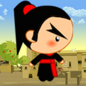 couverture jeux-video Urban Ninja Quest - Saut karaté maître de kung-fu dans un voyage de bloc.