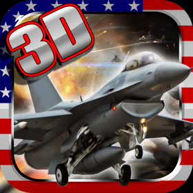 couverture jeu vidéo USAF Top Jet FIghter Pilot 3D : Modern air-plane Arcade Shooting Simulator