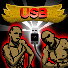 couverture jeu vidéo USB Macho