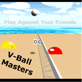 couverture jeu vidéo V-Ball Masters