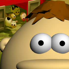 couverture jeu vidéo Vache Attaque