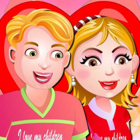 couverture jeux-video Valentines Day - Baby Prepare Party for her mom and dad