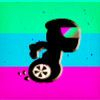 couverture jeu vidéo VHS Running - Retro Platformer Hoverboard Man Challenge Game
