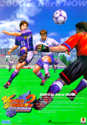 couverture jeu vidéo Virtua Striker 2