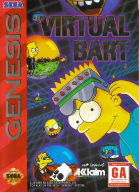 couverture jeu vidéo Virtual Bart