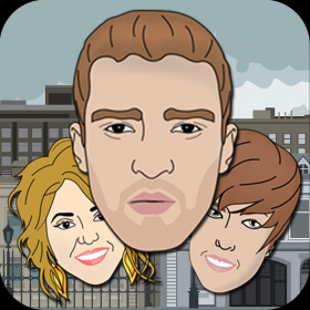 couverture jeu vidéo Visages musicaux volants