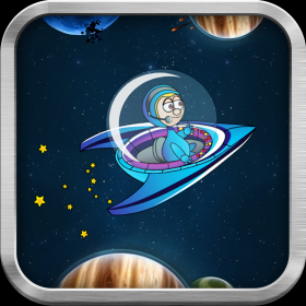 couverture jeu vidéo vol spaceboy amusement : la aventure de capitaine minuscule flappy par Bradford & crabtree haut gratuit meilleur addictif mobile