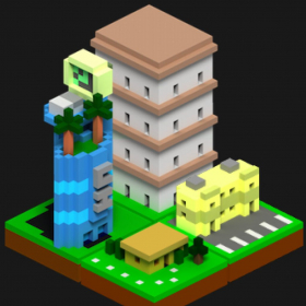 couverture jeu vidéo VoxelCity