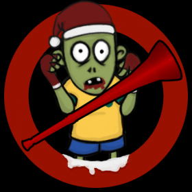 couverture jeu vidéo Vuvuzela VS Zombies Xmas Carnage