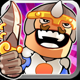 couverture jeu vidéo War of the King(for iPhone)