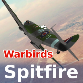 couverture jeu vidéo Warbirds Spitfire