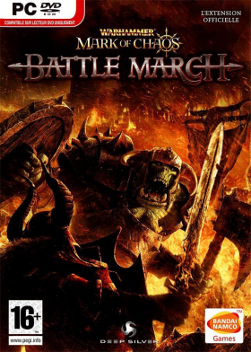 couverture jeu vidéo Warhammer : Mark of Chaos - Battle March