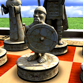 couverture jeu vidéo Warrior Chess HD