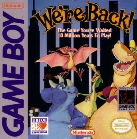 couverture jeux-video We're Back! A Dinosaur's Story