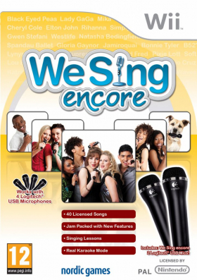 couverture jeu vidéo We Sing Encore