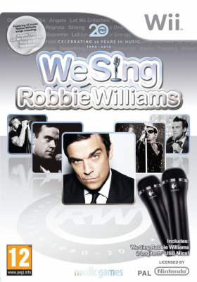 couverture jeu vidéo We Sing Robbie Williams