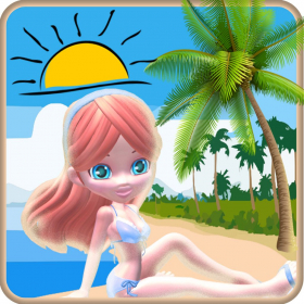 couverture jeu vidéo Western Shopaholic Beach Models Dress Up Game