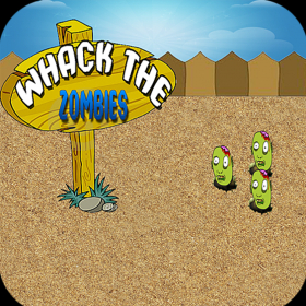 couverture jeu vidéo Whack The Zombies!!