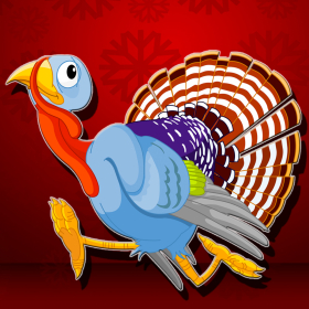 couverture jeu vidéo What Turkeys eat for Christmas dinner