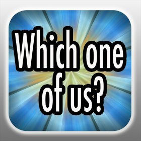 couverture jeu vidéo Which one of us - Fun social game 4 friends, couple, pre party