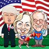 couverture jeu vidéo White House Geometry - Dashy President Candidates : Melt The Election Down