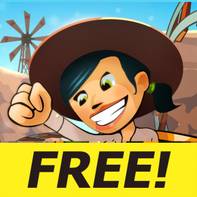couverture jeu vidéo Wild West 3D Rollercoaster Rush FREE