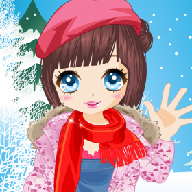 couverture jeu vidéo WinterGirlDress