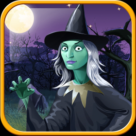 couverture jeu vidéo Witch vs Green Bubble Head Zombies
