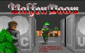 couverture jeu vidéo WolfenDOOM