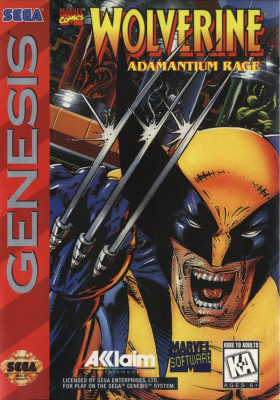 couverture jeu vidéo Wolverine : Adamantium Rage