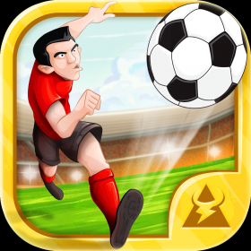 couverture jeu vidéo World Football Kick: Champions Cup in Flick Soccer League 15 ( match de football )