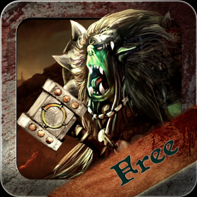 couverture jeu vidéo World of Orc War: Heroes Stone Tale