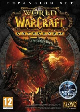 couverture jeu vidéo World of Warcraft : Cataclysm