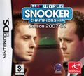couverture jeu vidéo World Snooker Championship Season 2007 - 08