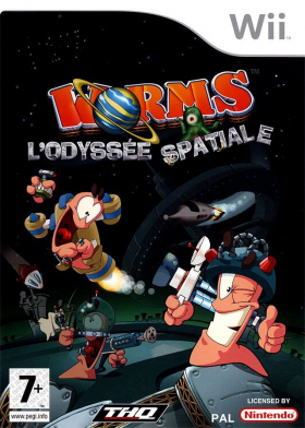 couverture jeu vidéo Worms : L&#039;Odyssée spatiale