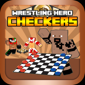couverture jeu vidéo Wrestling Hero Skin Checkers - WWE Block World Edition
