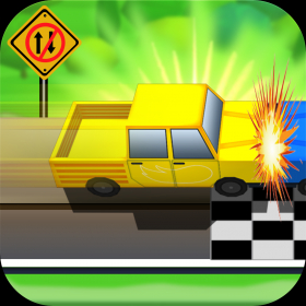 couverture jeu vidéo Wrong Way Car Racing