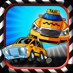 couverture jeu vidéo Wrong Way Taxi Driver FREE- Mini Cab Traffic Racer
