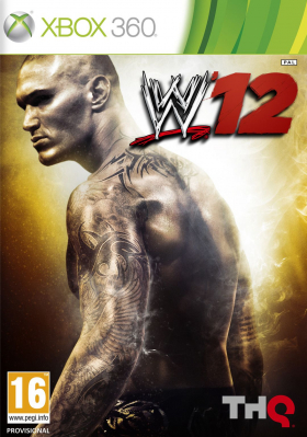 couverture jeu vidéo WWE 12