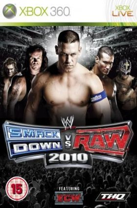 couverture jeu vidéo WWE Smackdown vs Raw 2010