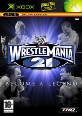 couverture jeux-video WWE Wrestlemania XXI