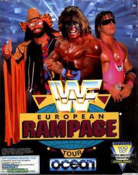 couverture jeu vidéo WWF European Rampage Tour