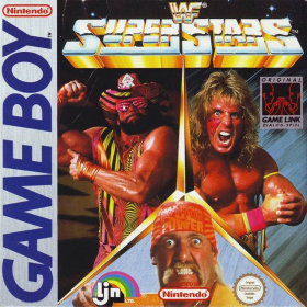 couverture jeu vidéo WWF Superstars