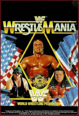 couverture jeu vidéo WWF Wrestlemania
