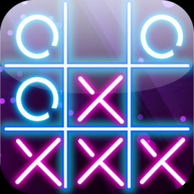 couverture jeu vidéo X et S (Tic Tac Toe Glow)